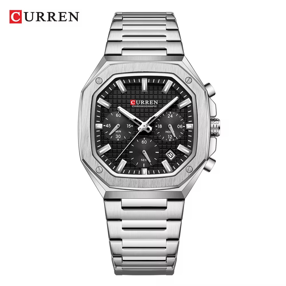 Reloj Curren Original 8459 Plateado