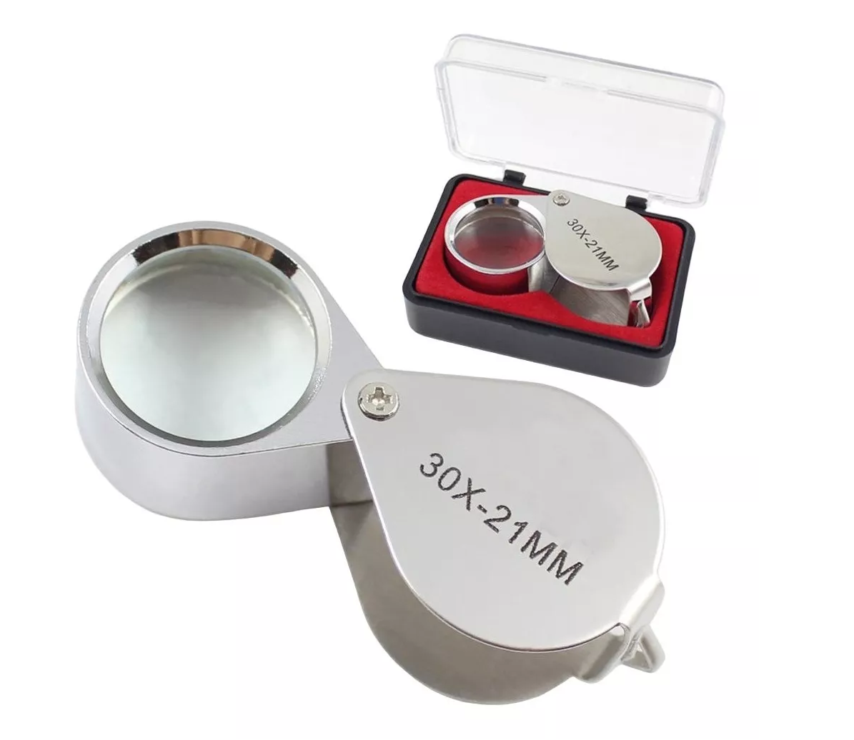 Lupa Mini Joyero Portable 30x21 mm ⚡