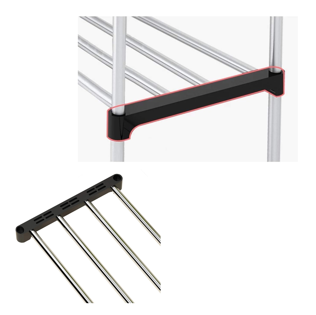 Miniatura 6 de Organizador Rack Calzado Zapatero 6 nvel