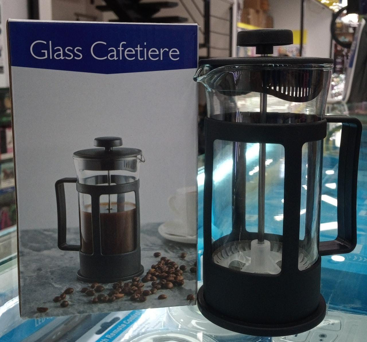 Miniatura 2 de prensa francesa cafetera de cristal 300m