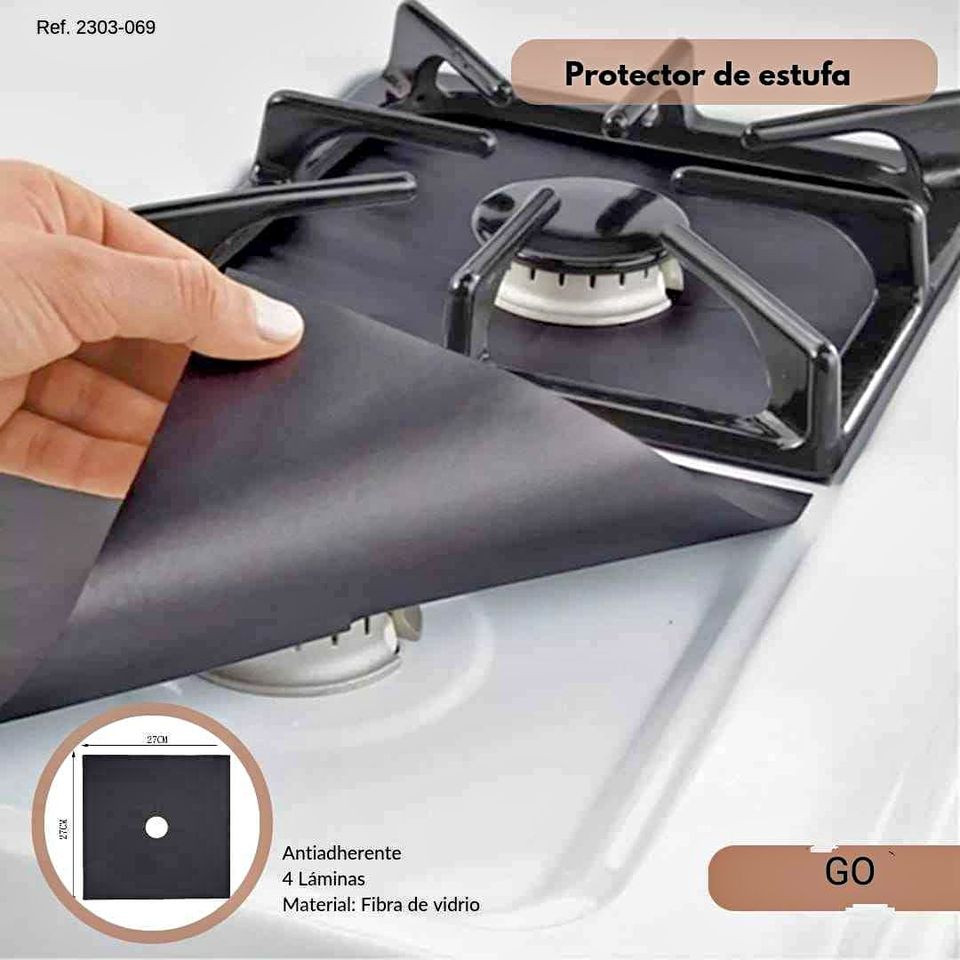 Miniatura 3 de Cubierta protectora para estufa Paquete