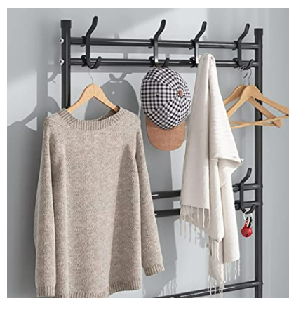 Organizador de zapatos con perchero