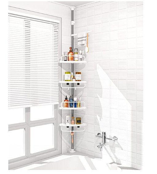 Miniatura 2 de Organizador de ducha esquinero 4 niveles