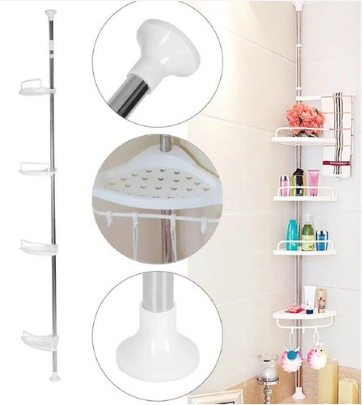 Organizador de ducha esquinero 4 niveles