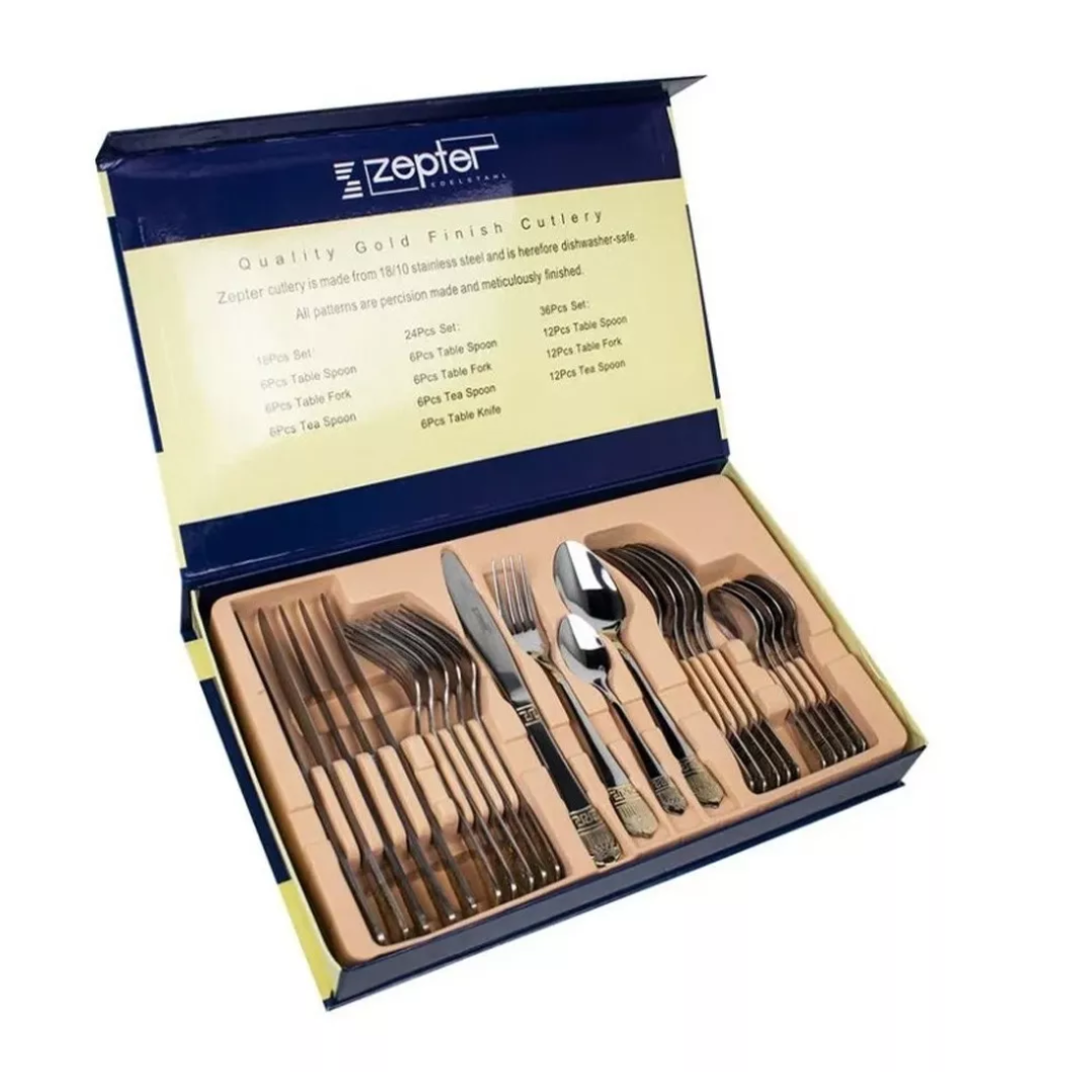 Miniatura 3 de Juego De Cubiertos Set 24 Piezas Acero