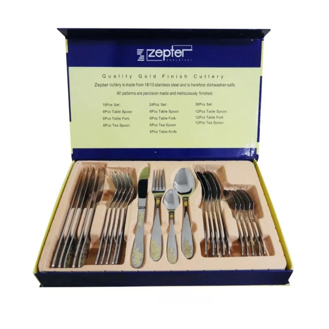 Miniatura 2 de Juego De Cubiertos Set 24 Piezas Acero