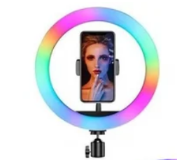 Miniatura 2 de Aro de luz RGB  33 cm