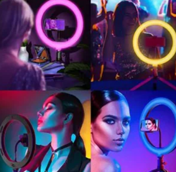 Aro de luz RGB  33 cm