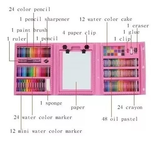 Miniatura 2 de Set De Arte Plastico Por 208 Piezas Para