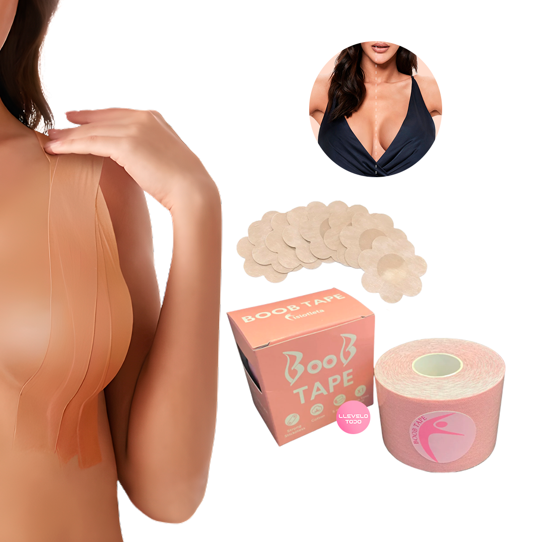 CINTA BOOB TAPE + PEZONERAS