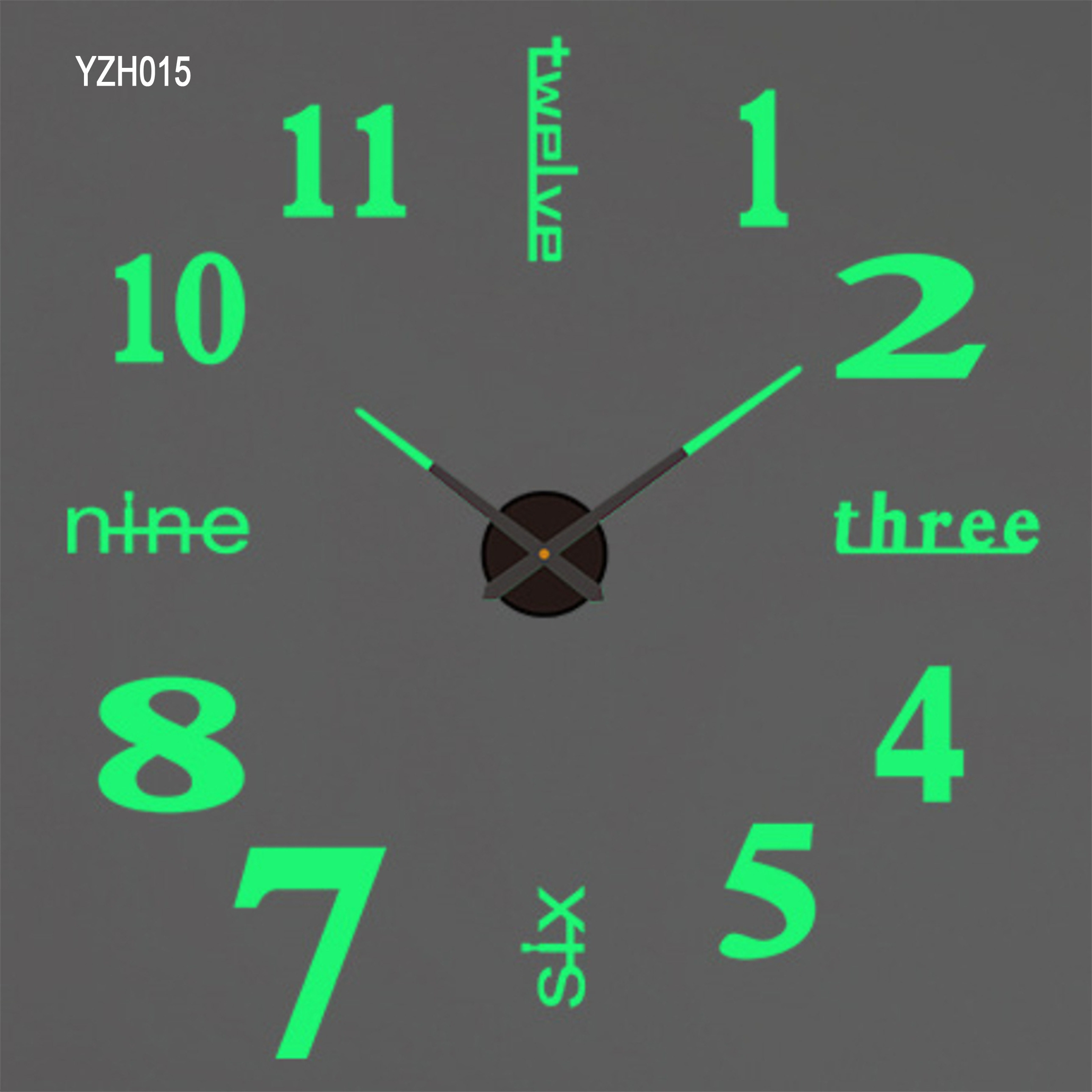 RP-YZH015 RELOJ LUMINOSO ANÁLOGO ADHESIV