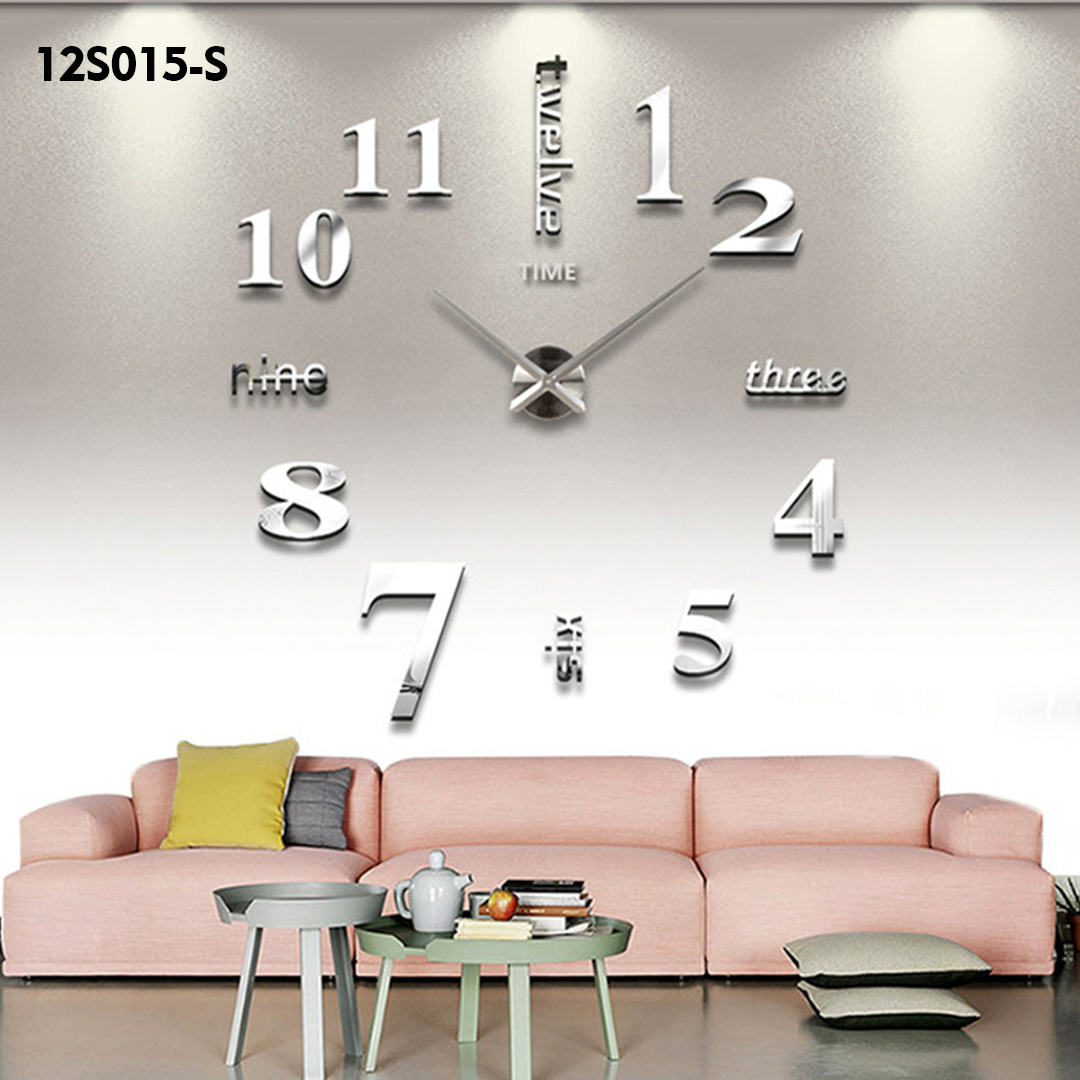 RP-12S015-S RELOJ ANÁLOGO ADHESIVO 3D