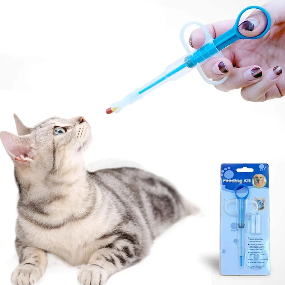 Jeringa Dispensadora Pastillas Mascotas
