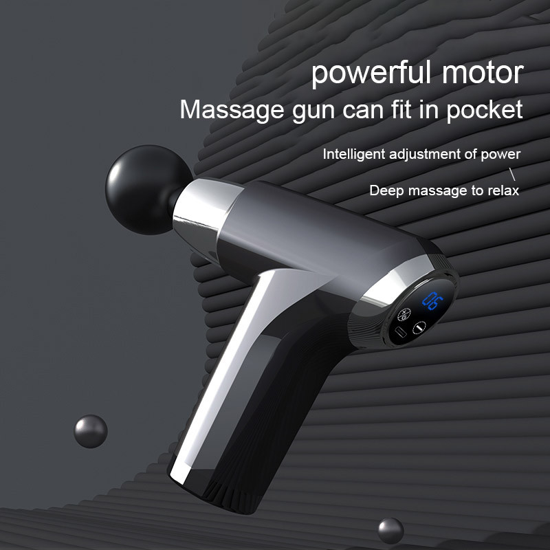 Miniatura 2 de Pistola De Masaje Con Pantalla Digital