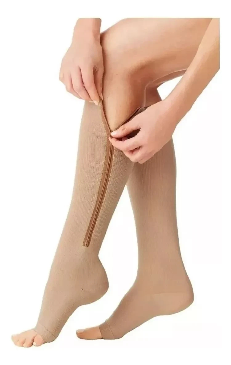 Miniatura 3 de Medias Compresión Anti Varice Zip Sox