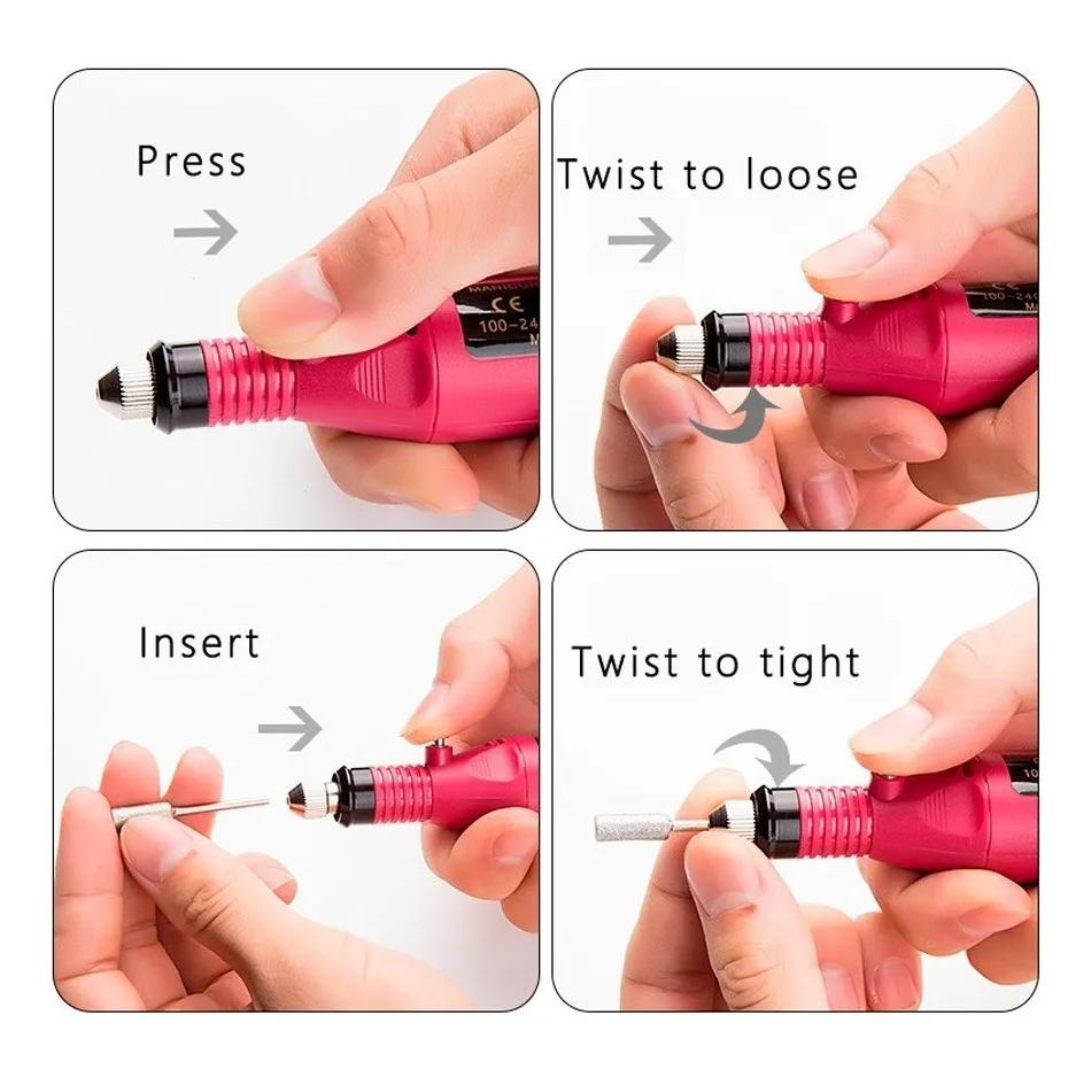 Miniatura 2 de Pulidor de Uñas Pentype+Lampara Uñas 48w