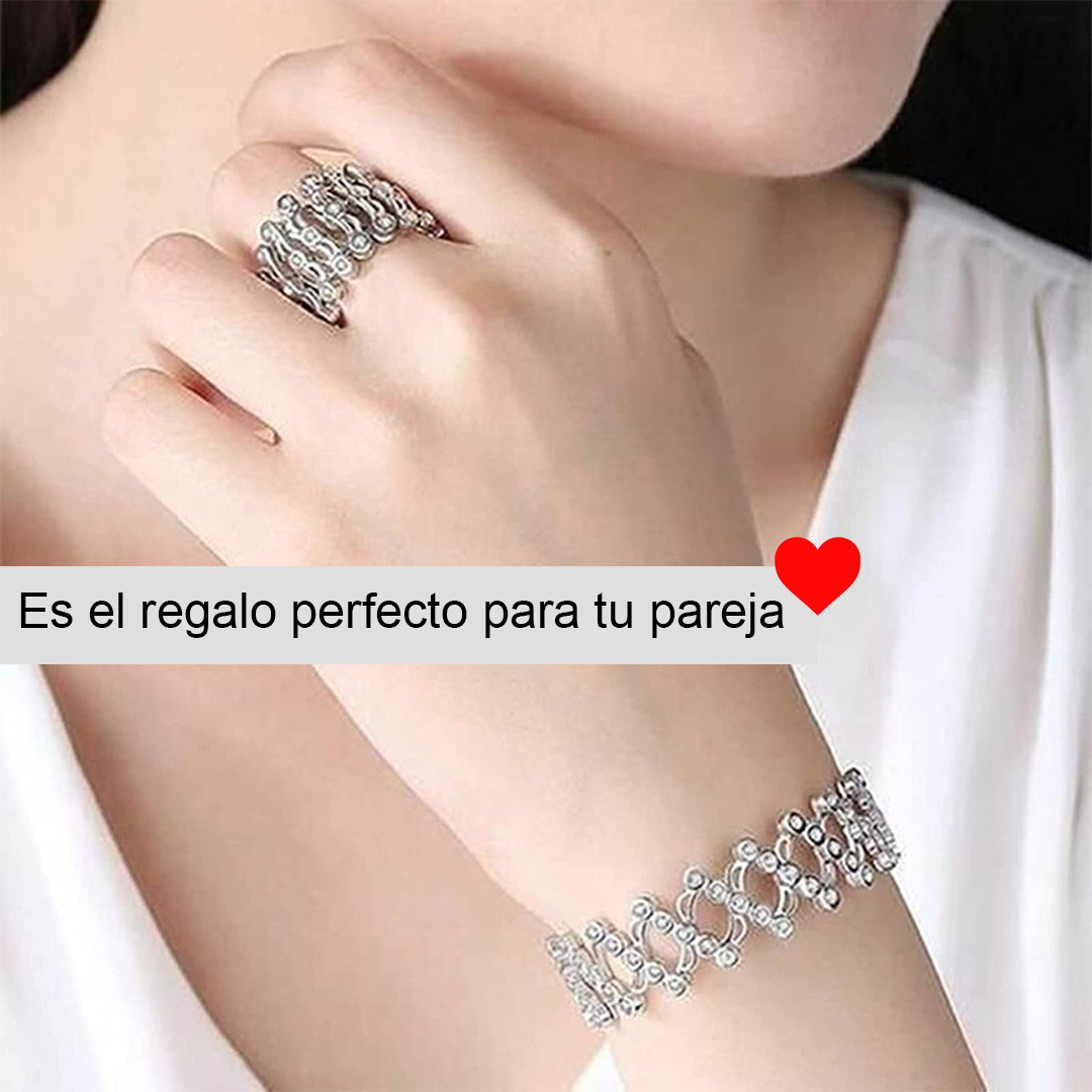 Miniatura 5 de Anillo Pulsera 2 en 1 Joyería Magnapy