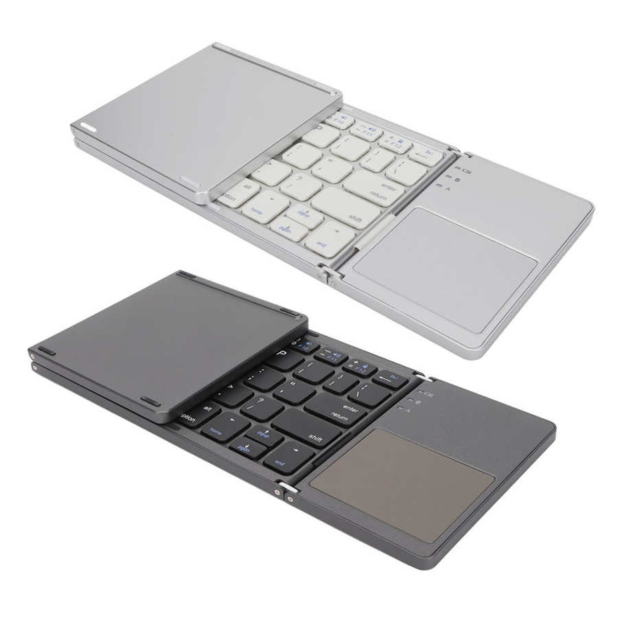 Vista 4 de Teclado plegable touch pad recargable