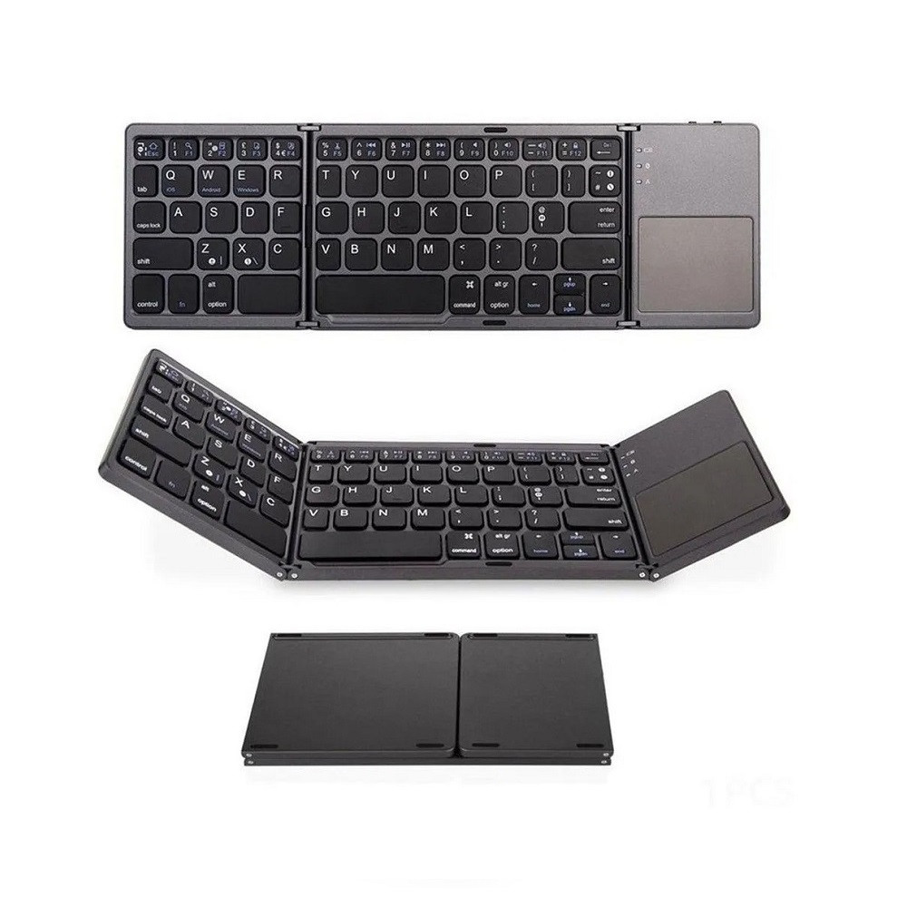 Vista 8 de Teclado plegable touch pad recargable