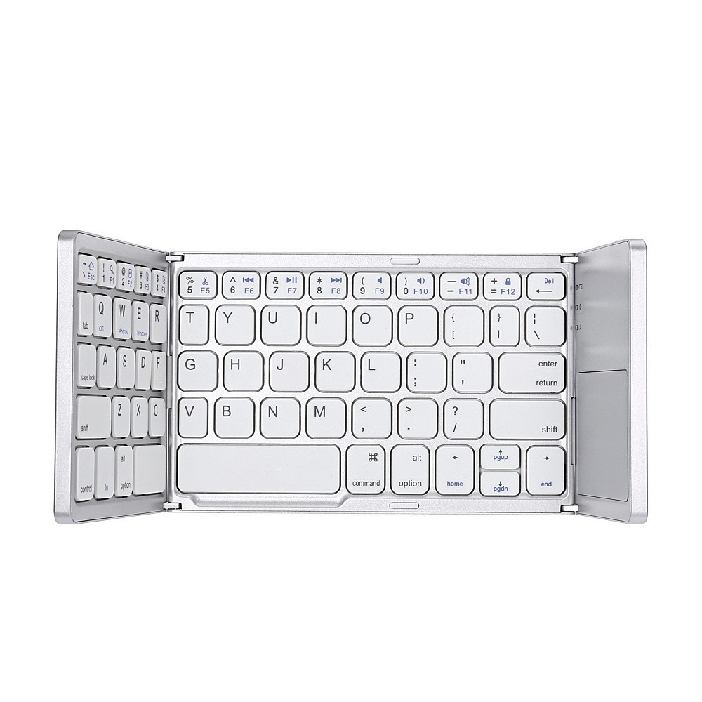 Vista 3 de Teclado plegable touch pad recargable