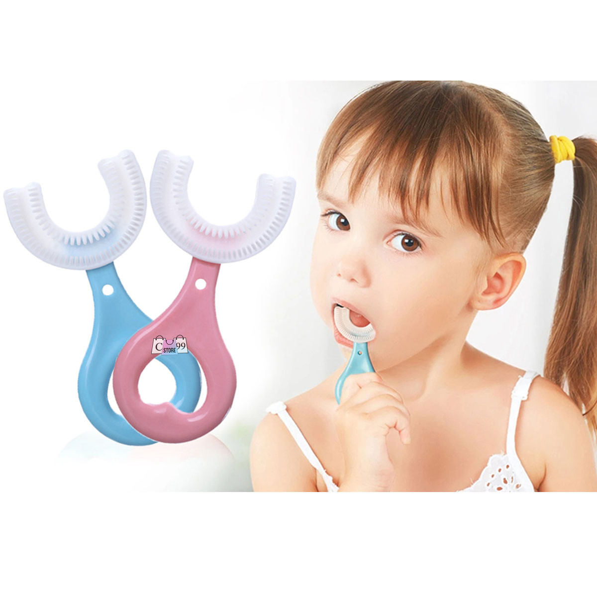 Cepillos De Dientes Forma  U Para Niños