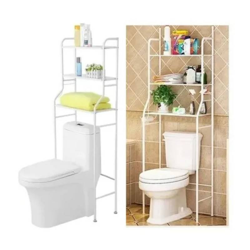soporte organizador de baño
