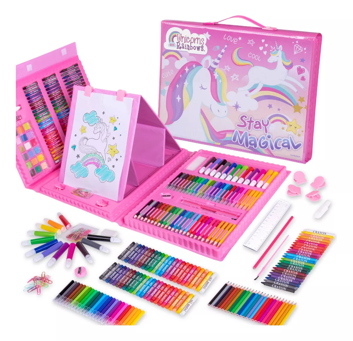 Set de arte infantil con tablero 208