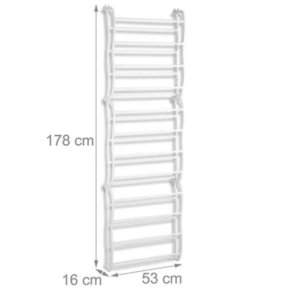 organizador de zapatos de  puerta