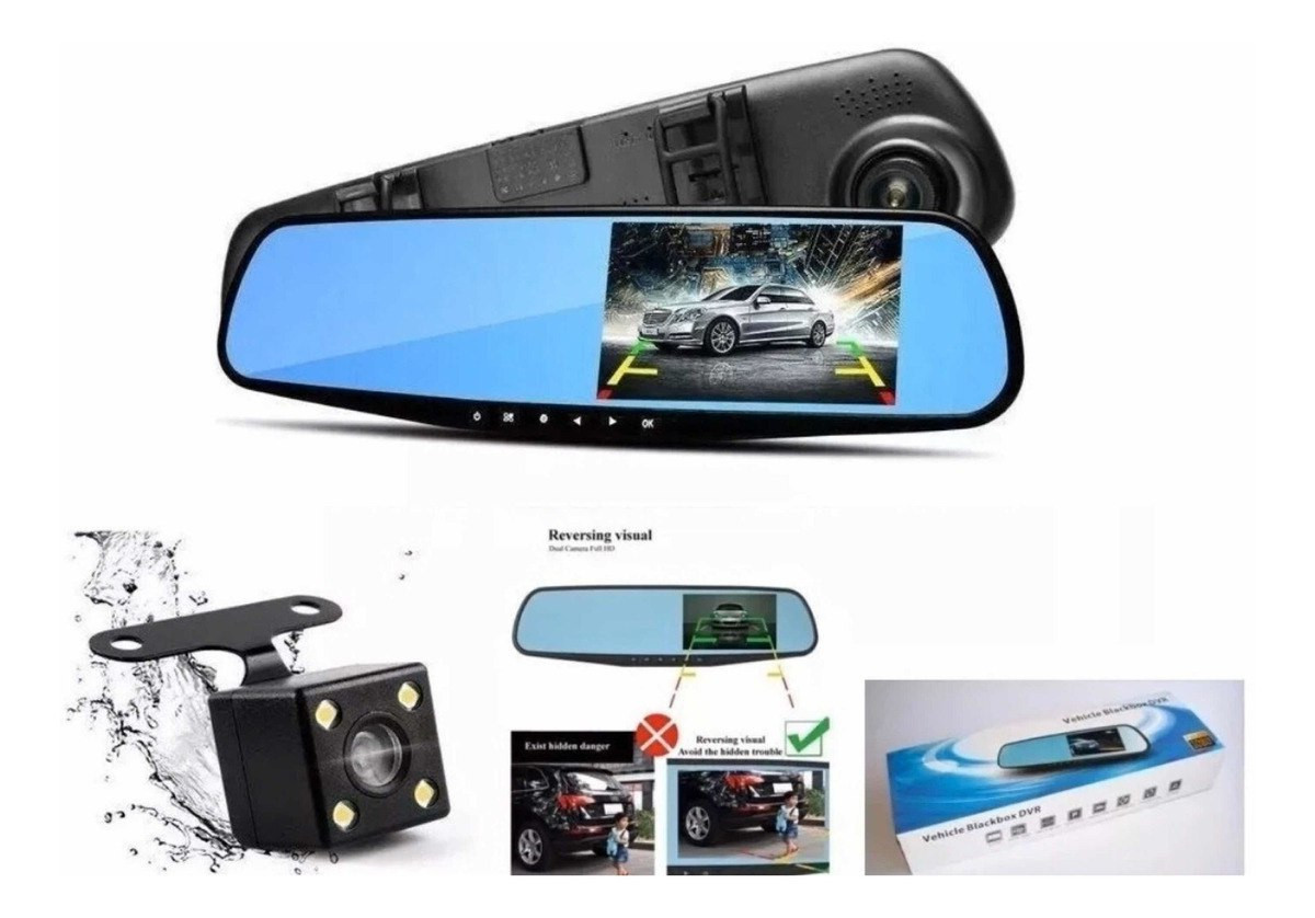 Espejo Retrovisor Con DVR