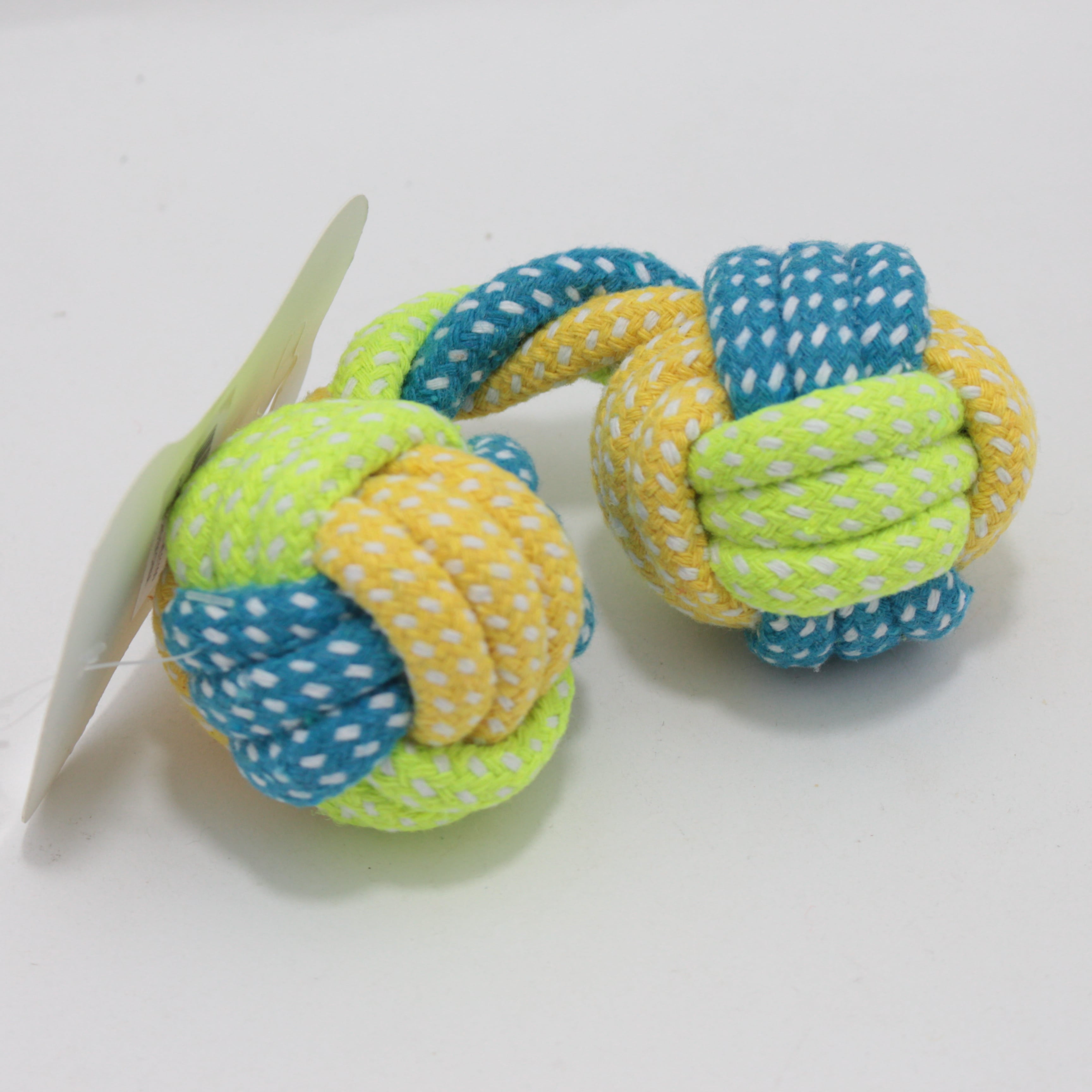 Juguete para mascota tipo lazo hueso