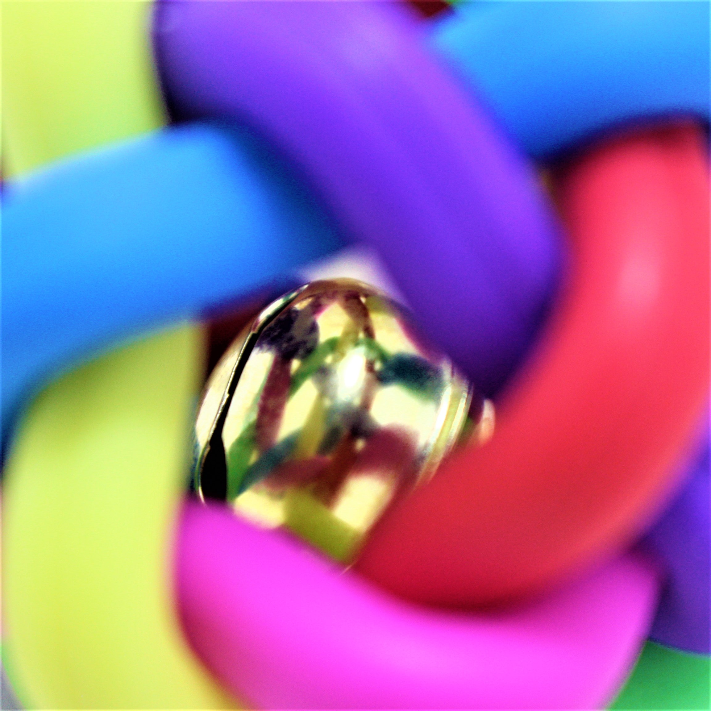 Pelota nudo sonajero de mascotas