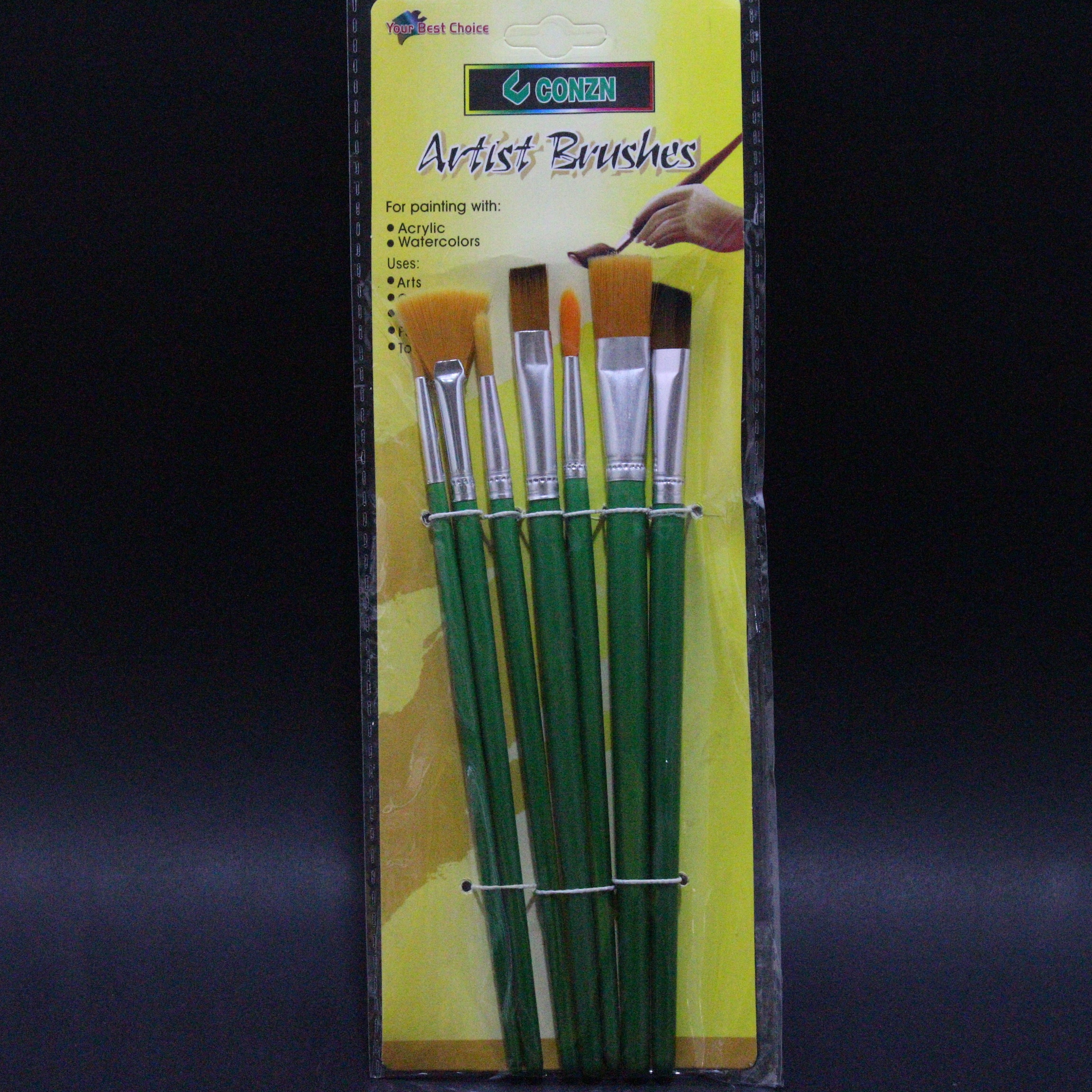 Set de pinceles X7 unidades