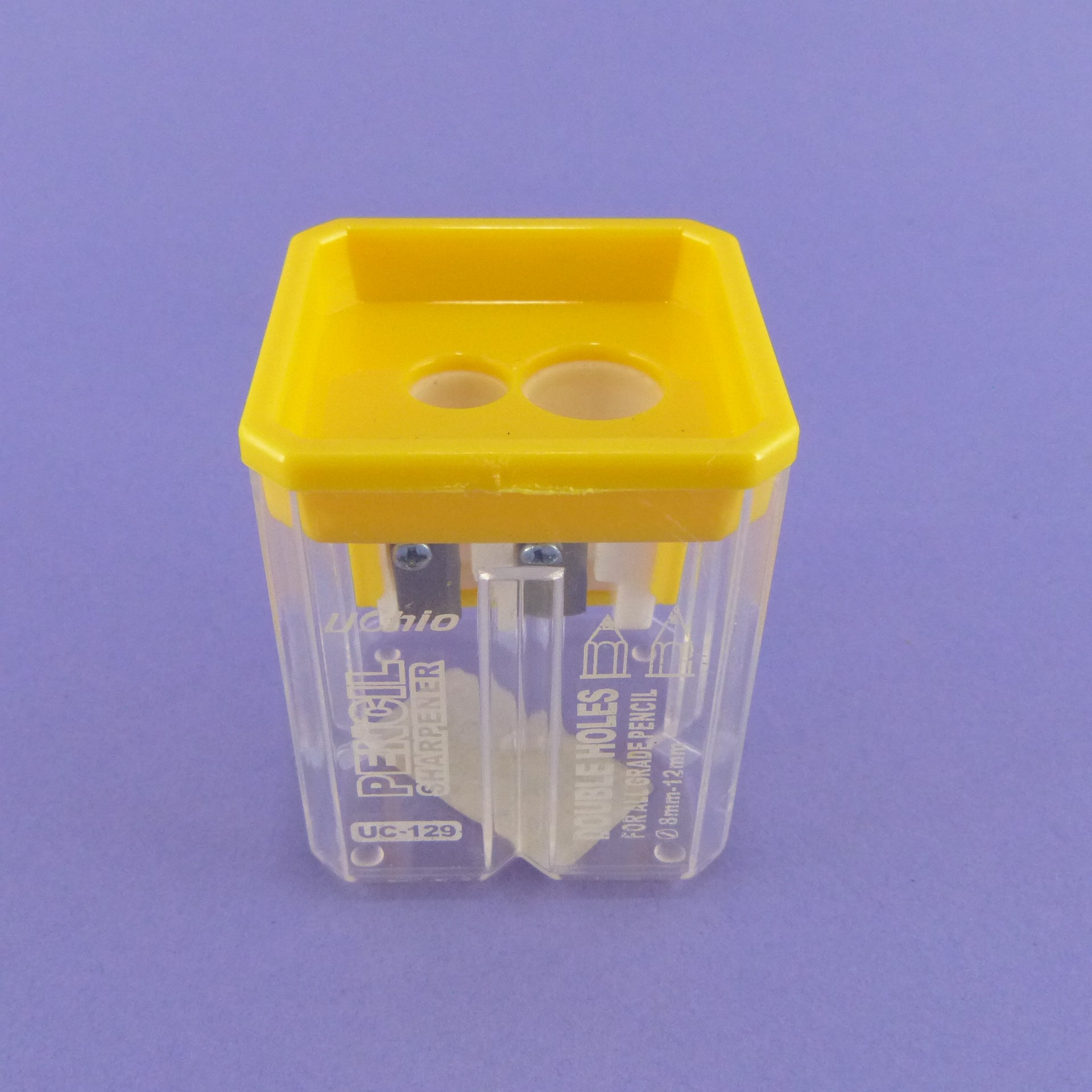 Miniatura 2 de Sacapuntas doble cuadrado con deposito