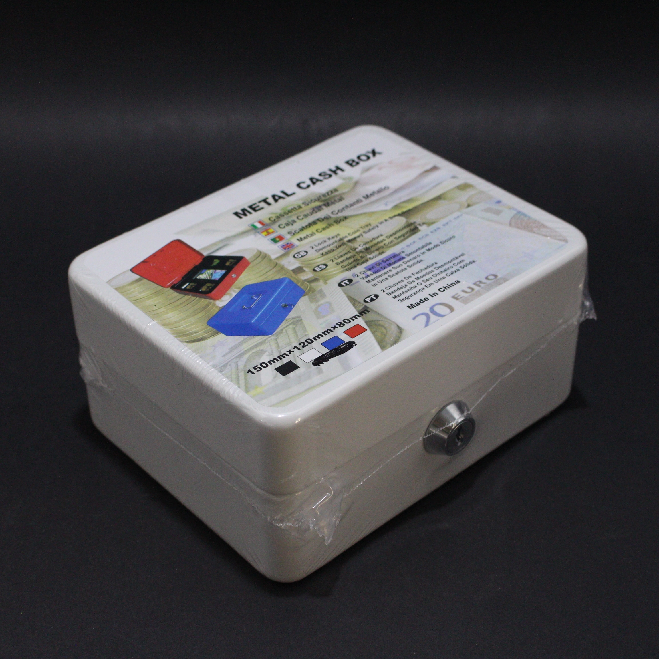 Miniatura 4 de Caja menor metálica 150mmx120mmx80mm