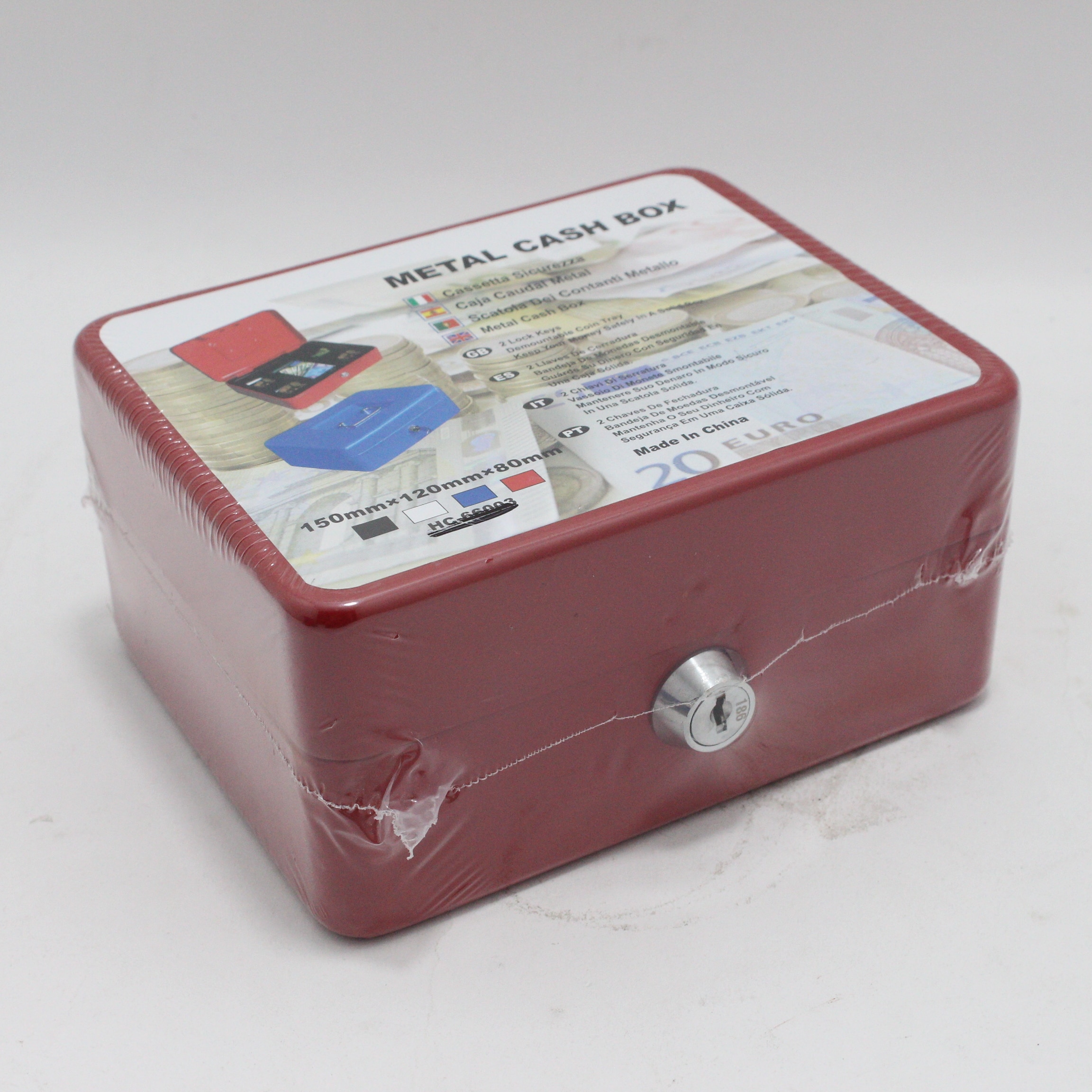 Miniatura 2 de Caja menor metálica 150mmx120mmx80mm