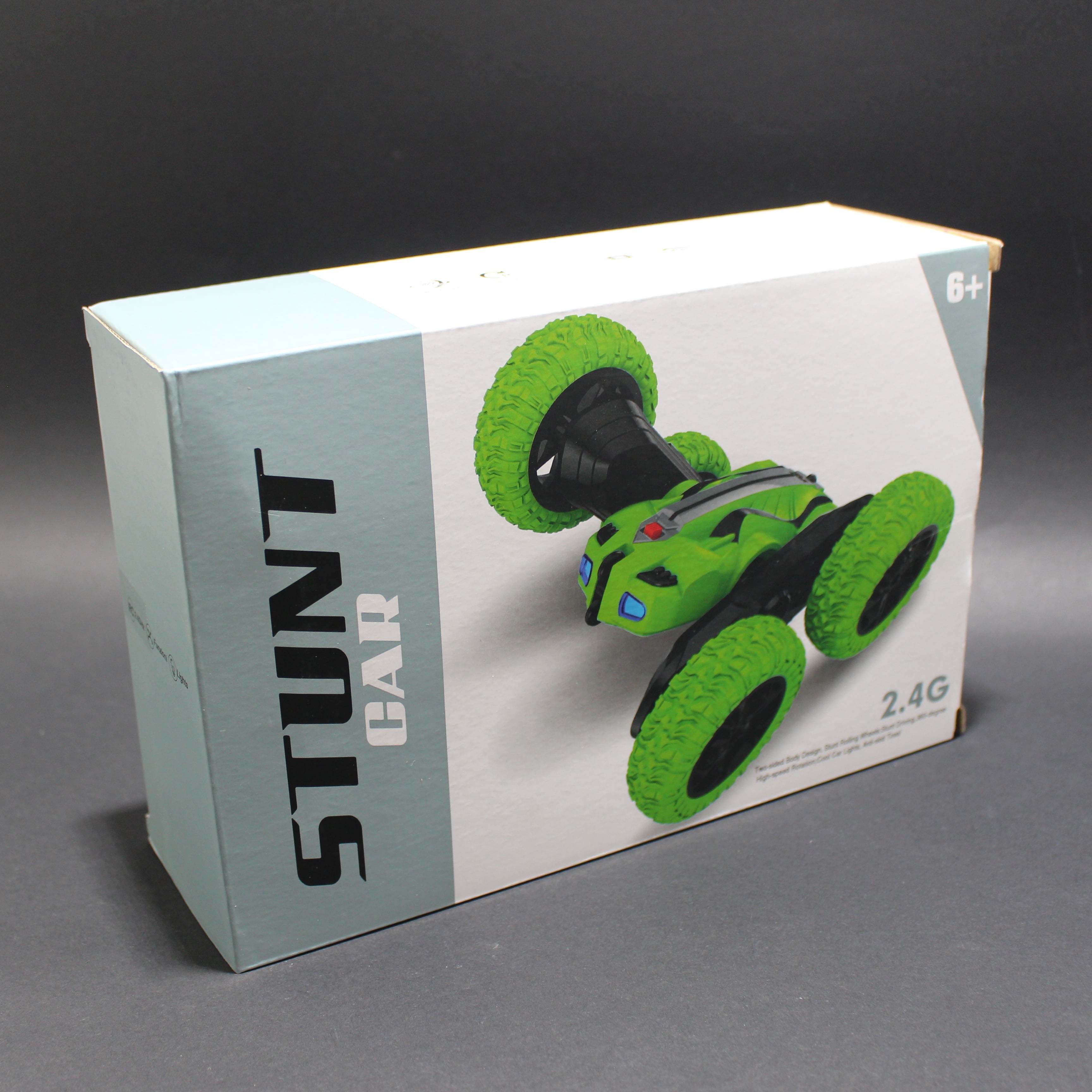 Carro loco luces giro 360 bateria + usb