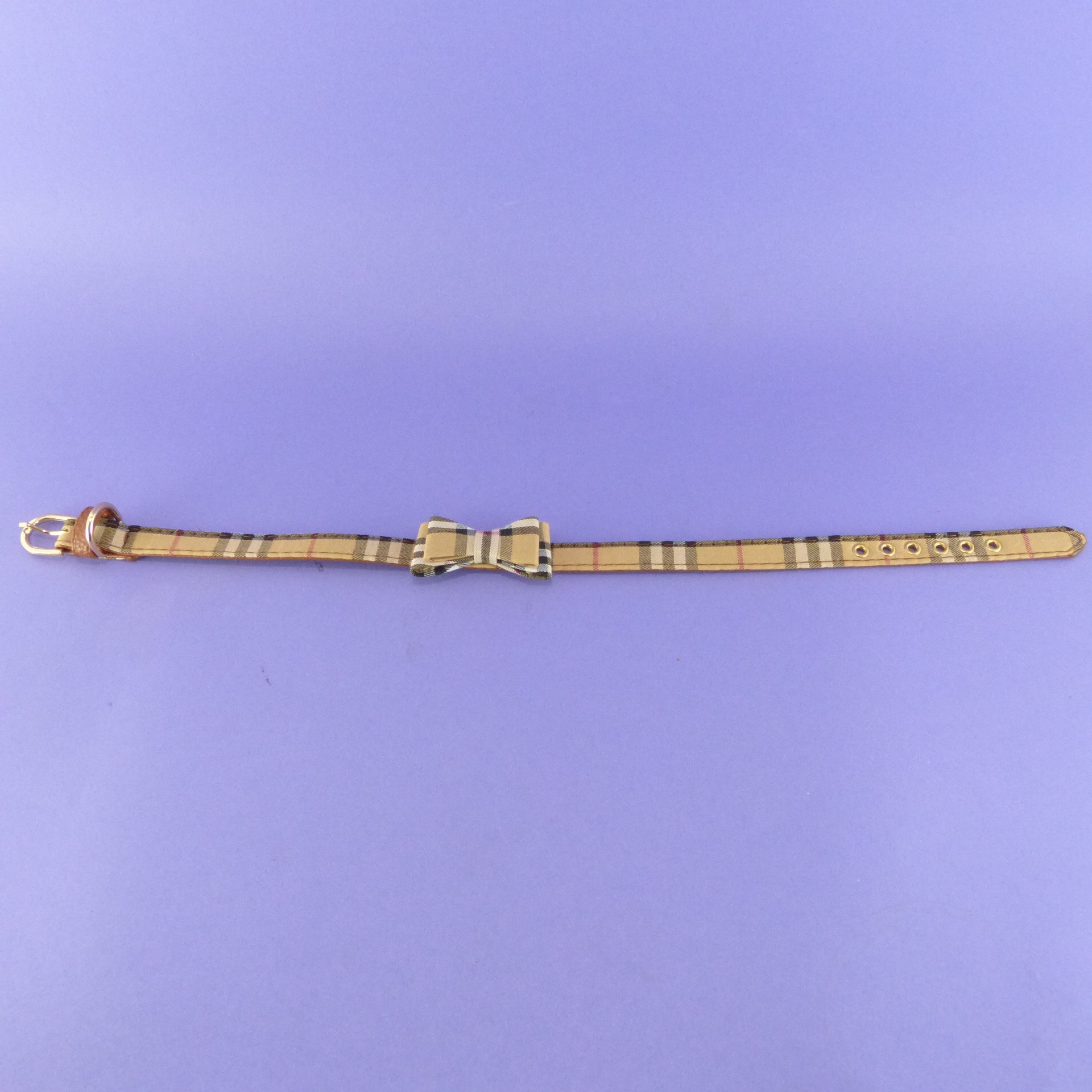 Collar para mascota con moño talla L