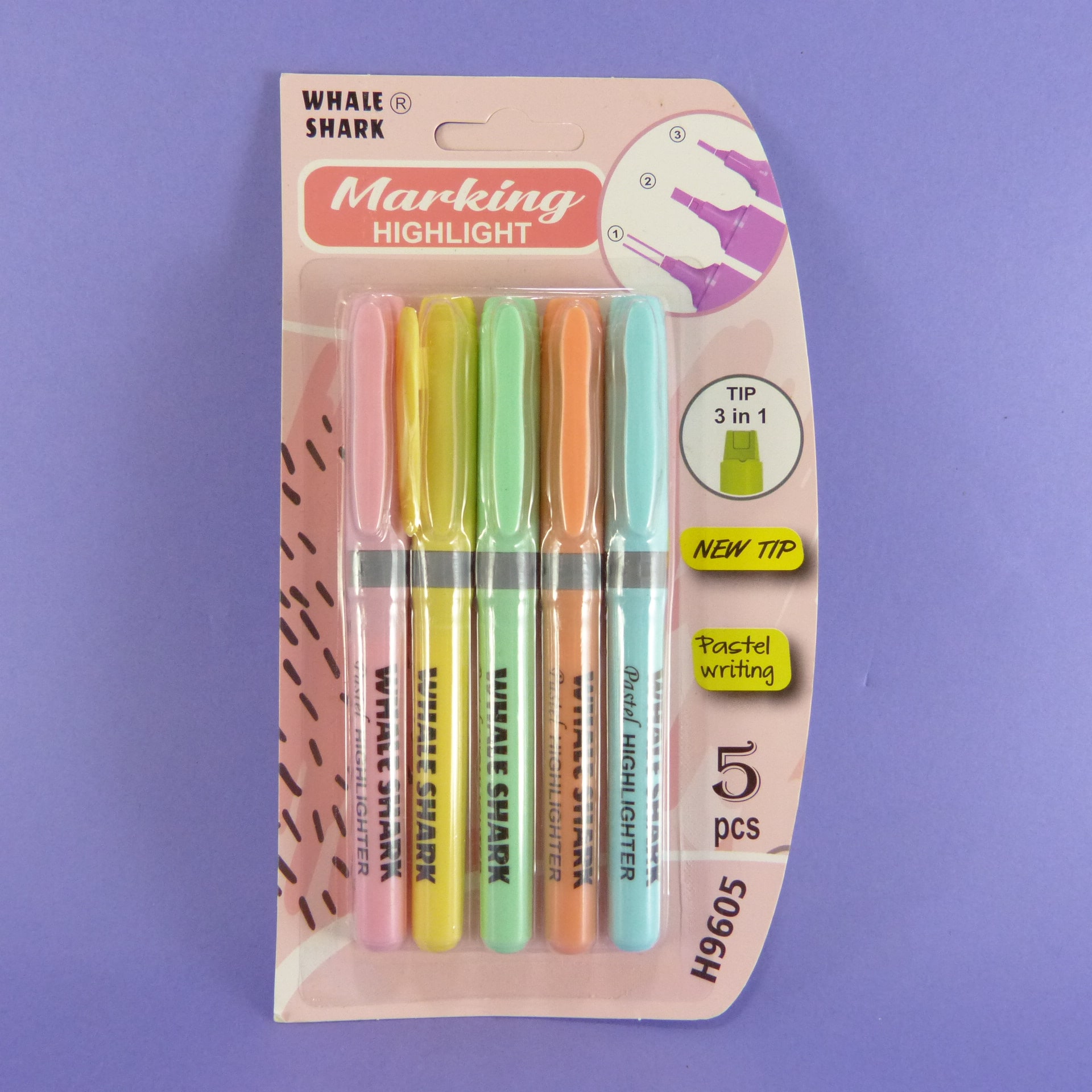 Miniatura 2 de Set de resaltadores x 5 piezas