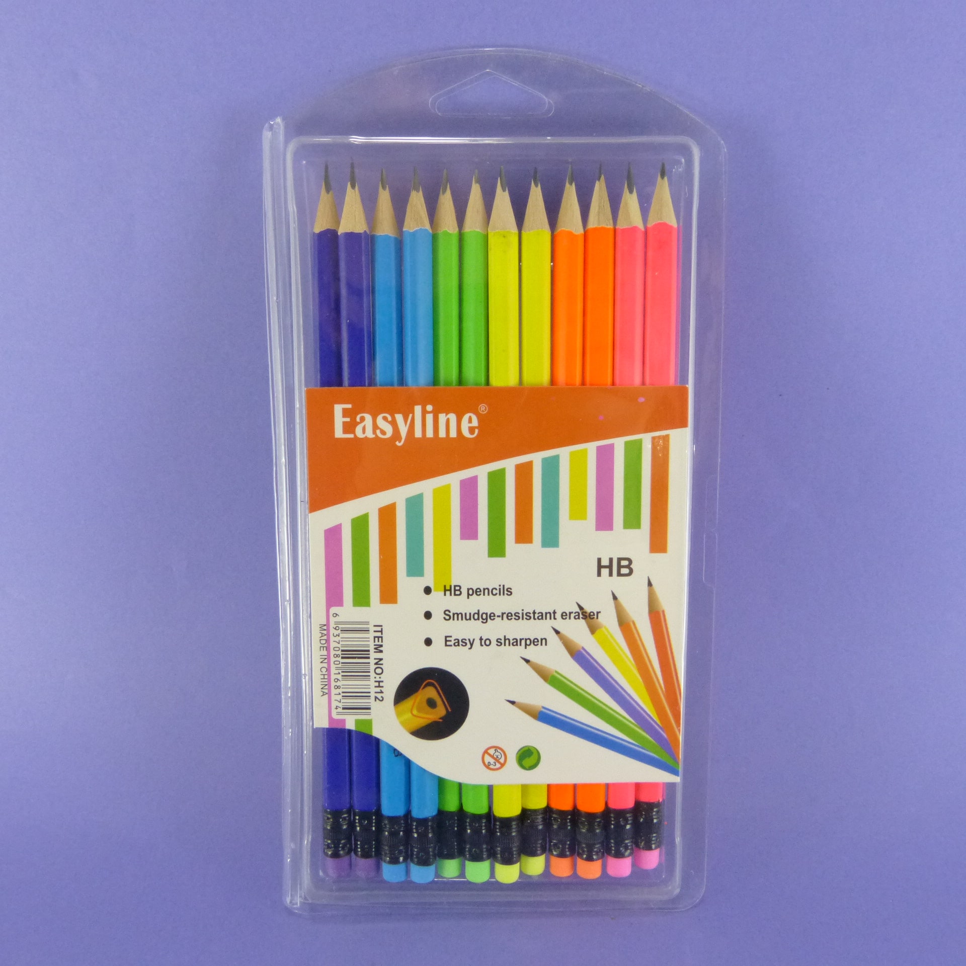 Miniatura 4 de Caja de lápices madera fluorescente x 1