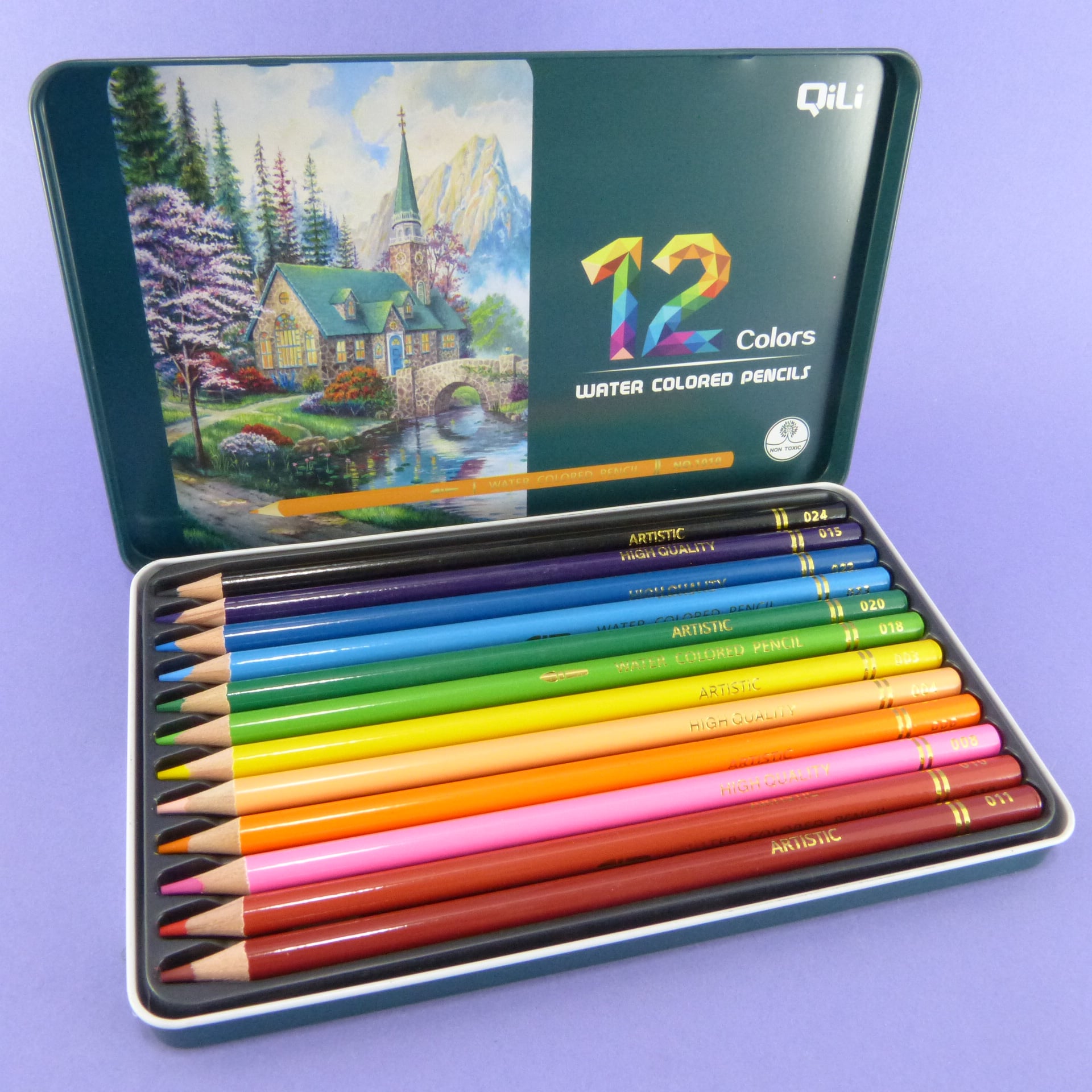 Miniatura 2 de Colores de agua Qili x 12 unidades