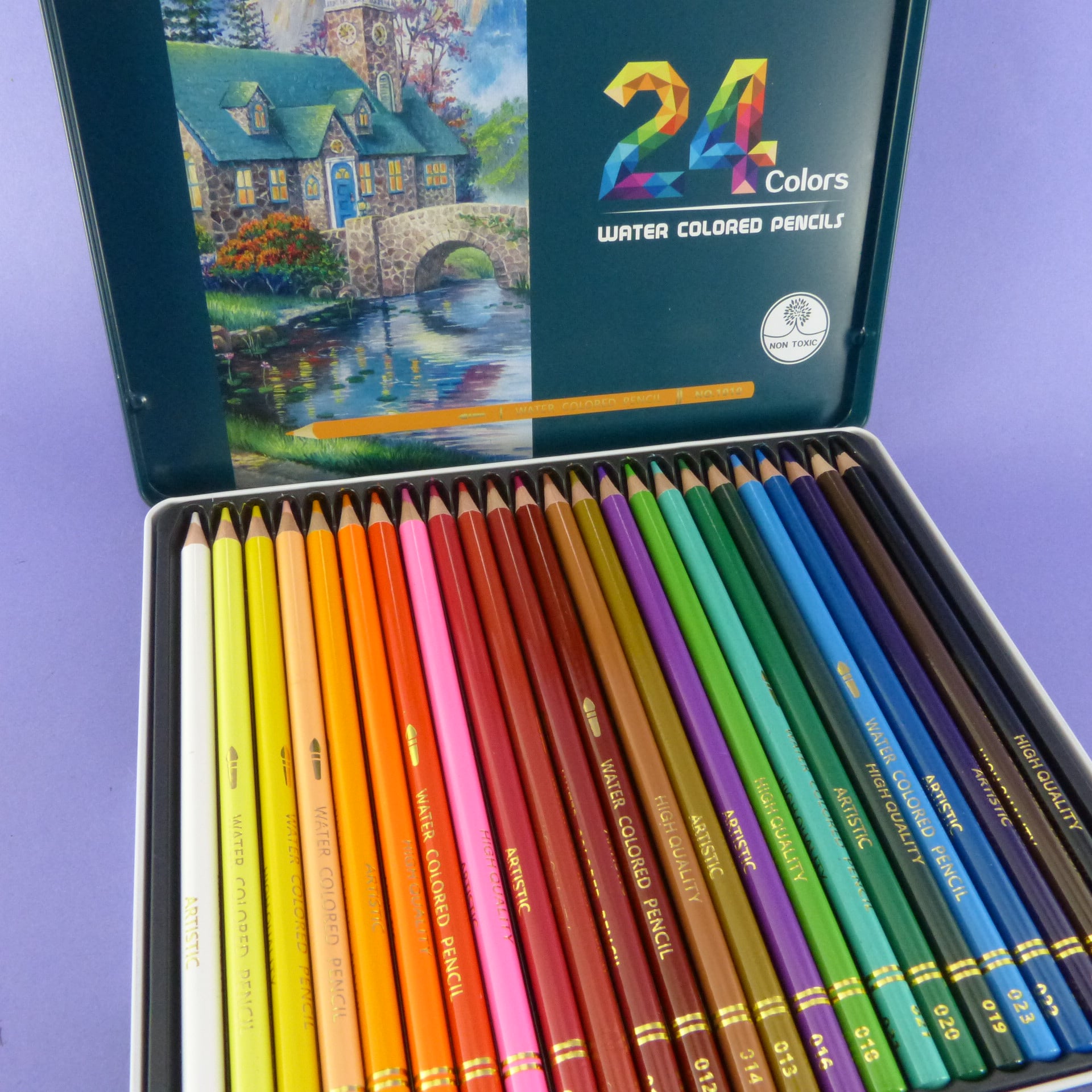 Miniatura 2 de Colores de agua Qili x 24 unidades