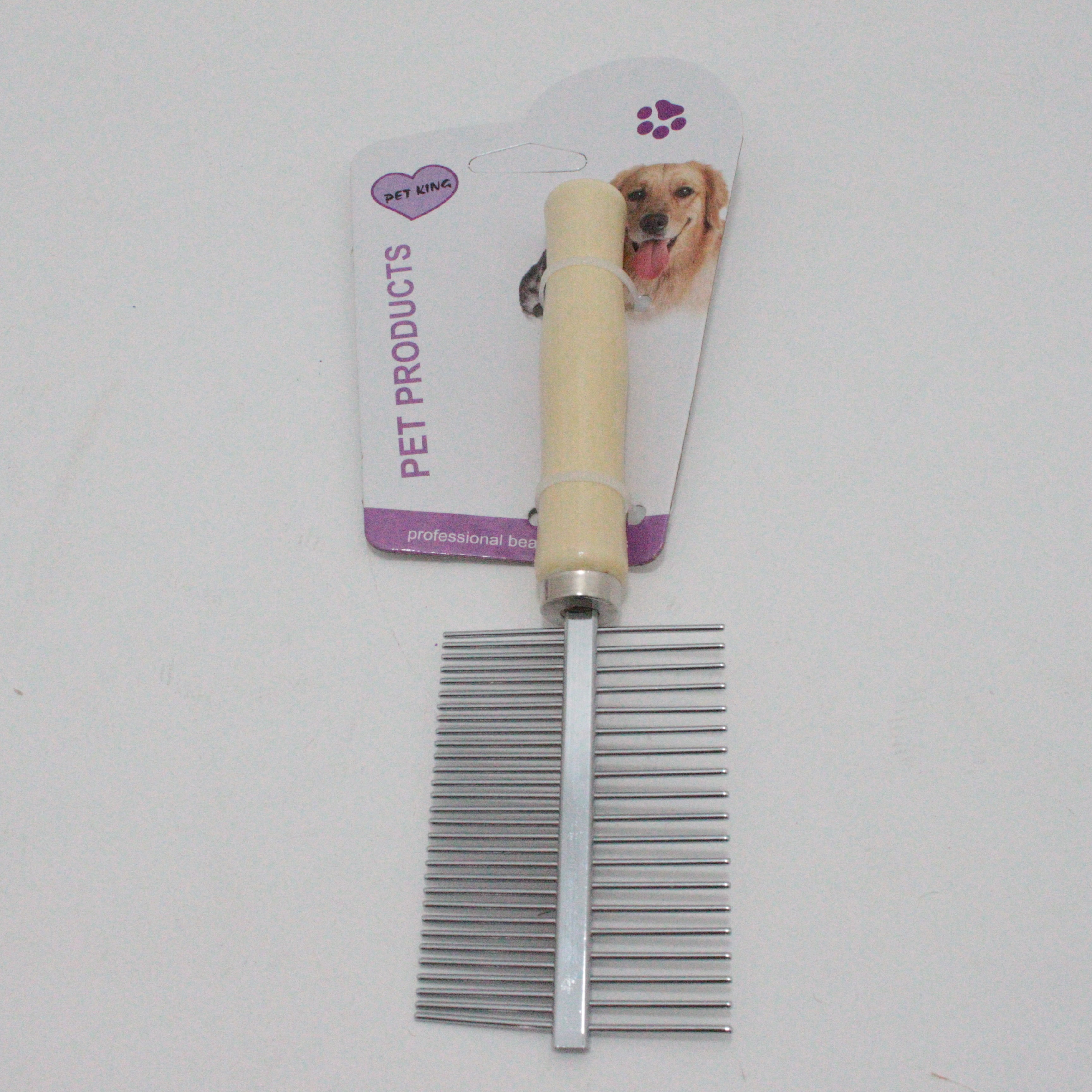 Peine para mascota metalico