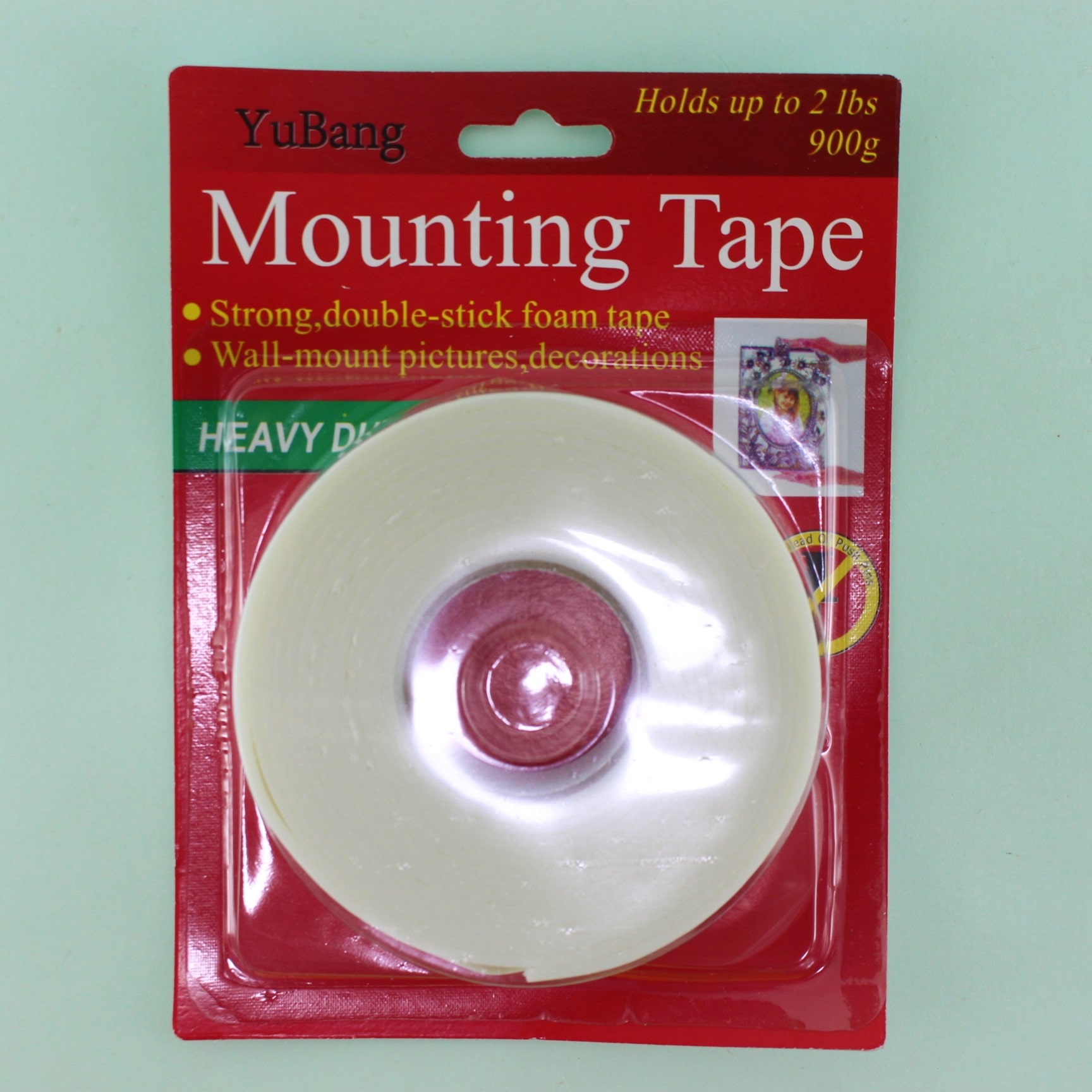 Cinta delgada 1.5cm doble pega mounting