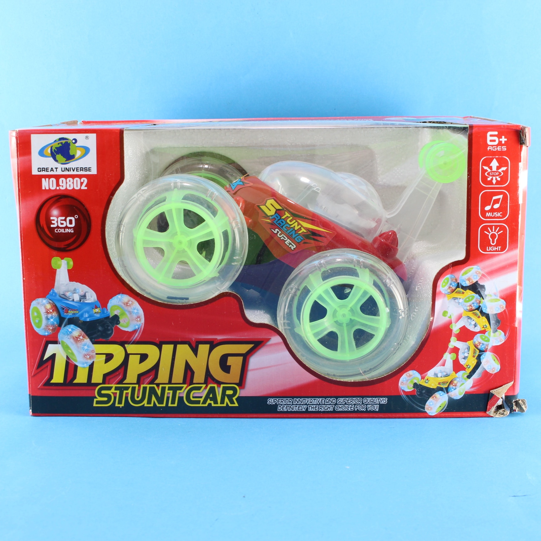 Miniatura 3 de CARRO LOCO A CONTROL MULTICOLOR