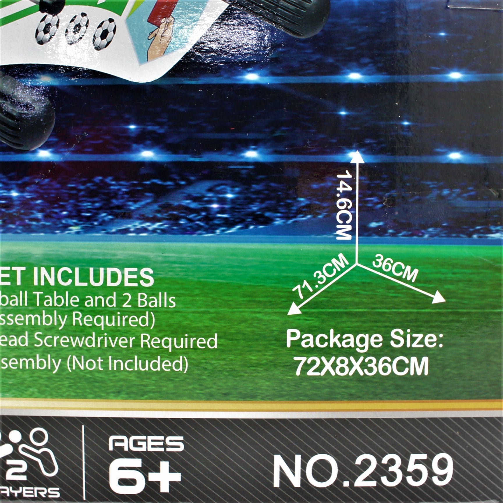 Juego de mesa futbolín Grande