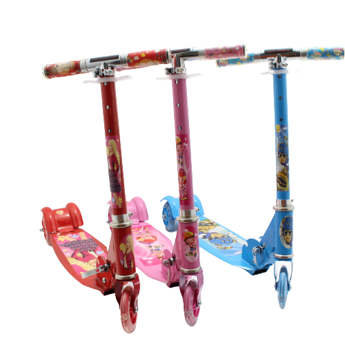 Monopatín aluminio diseño estampado