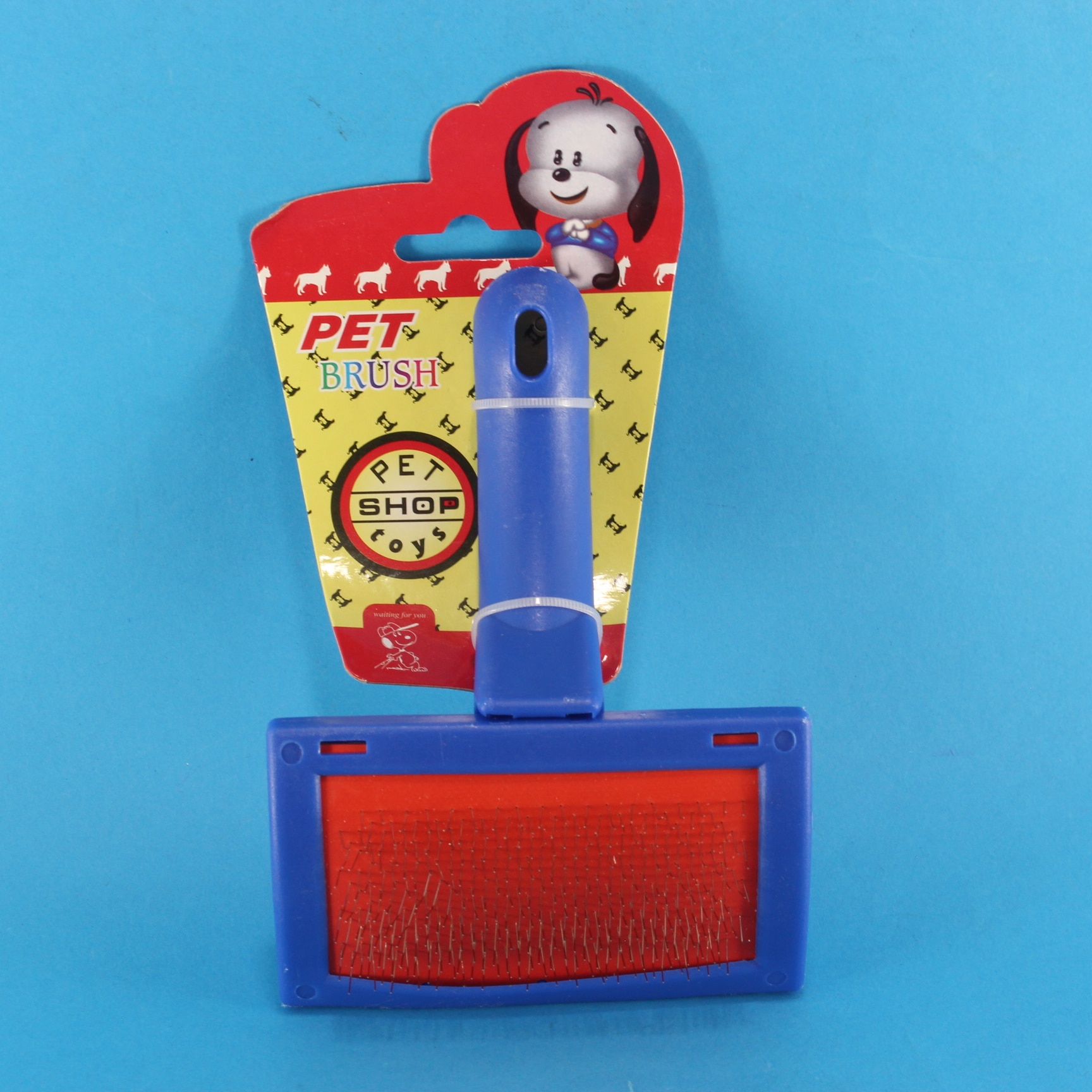 Cepillo metálico para mascota