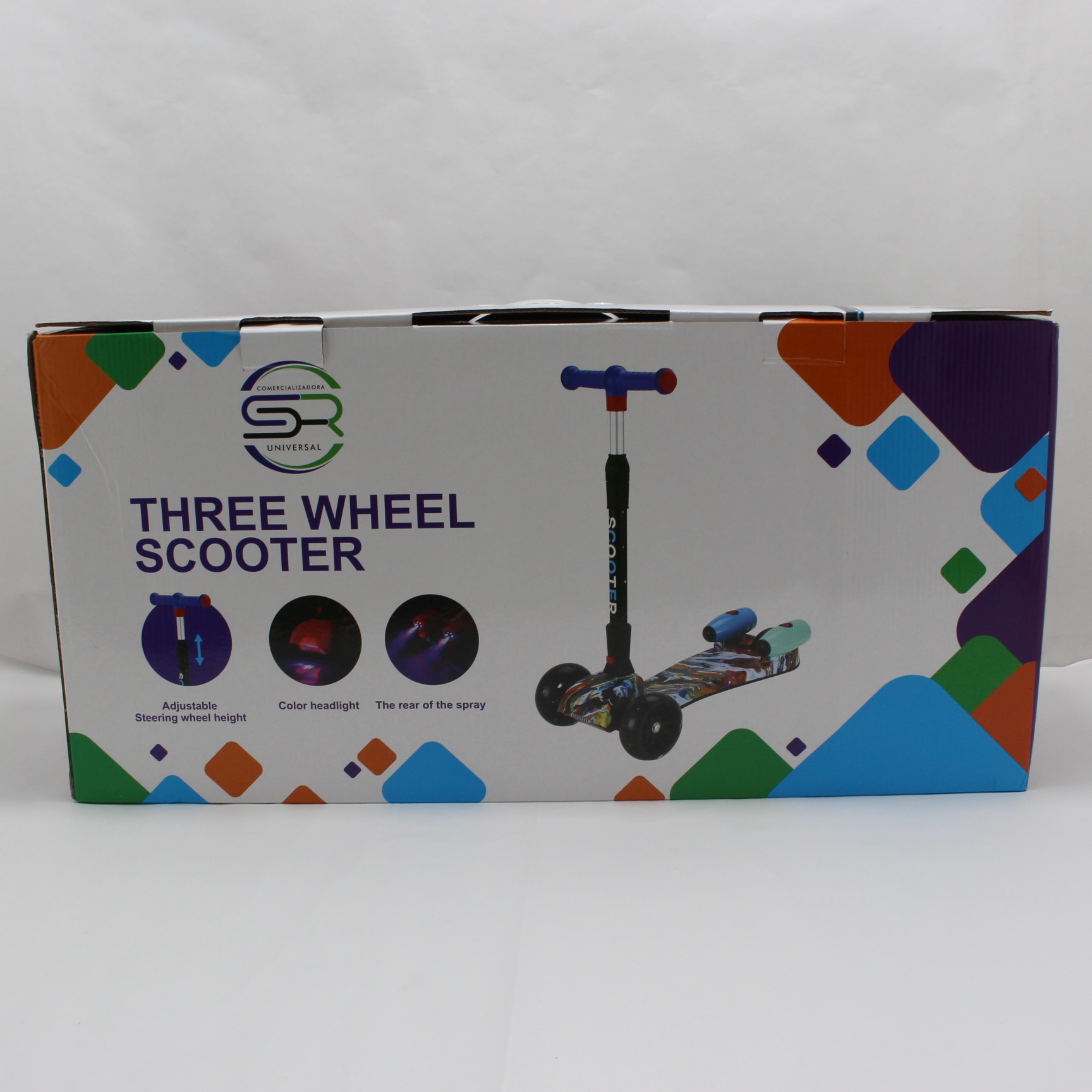 Patineta tipo Monopatín con humo