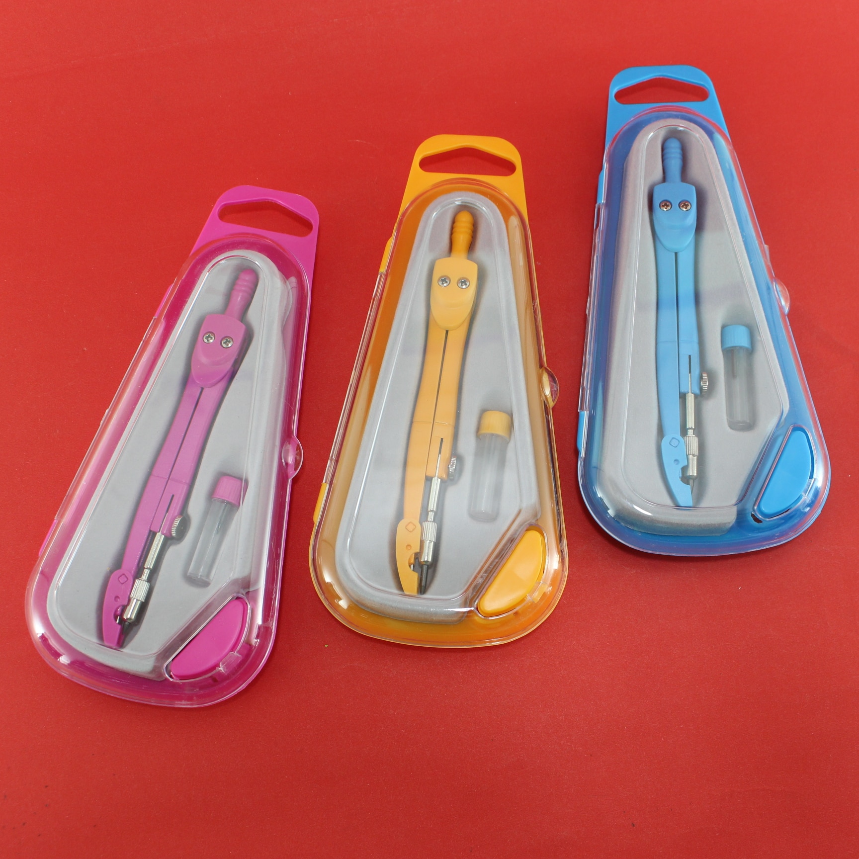 Compas yalong en estuche de mina pequeñ