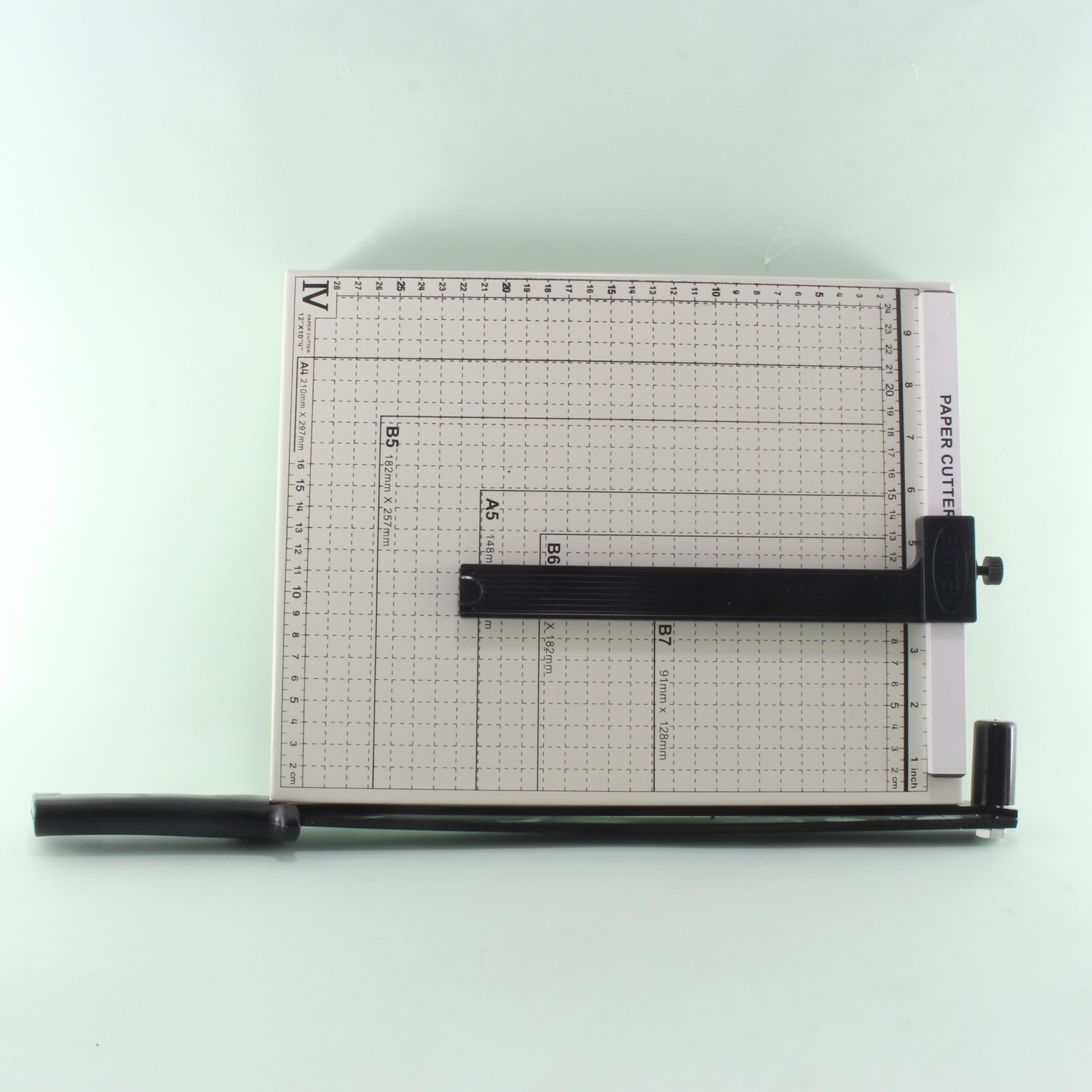 Cortadora de papel guillotina 300mm x 2